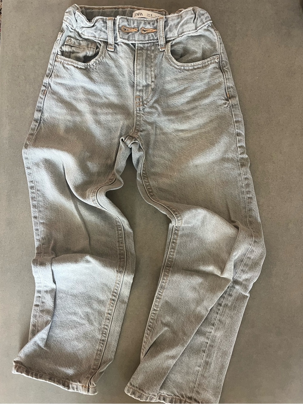 ZARA Light Gray Jeans - Girls - Classic Straight Fit